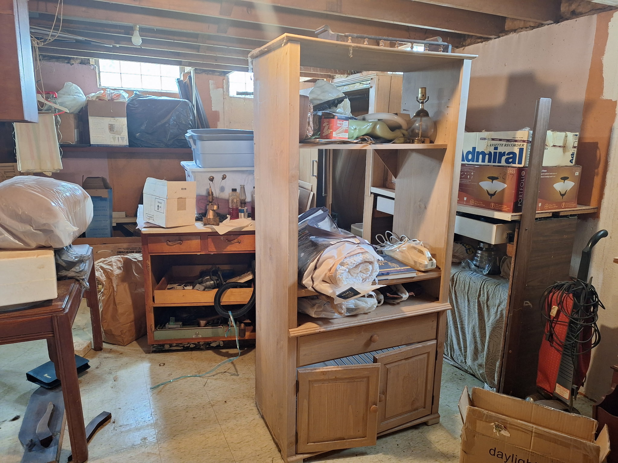 Basement before