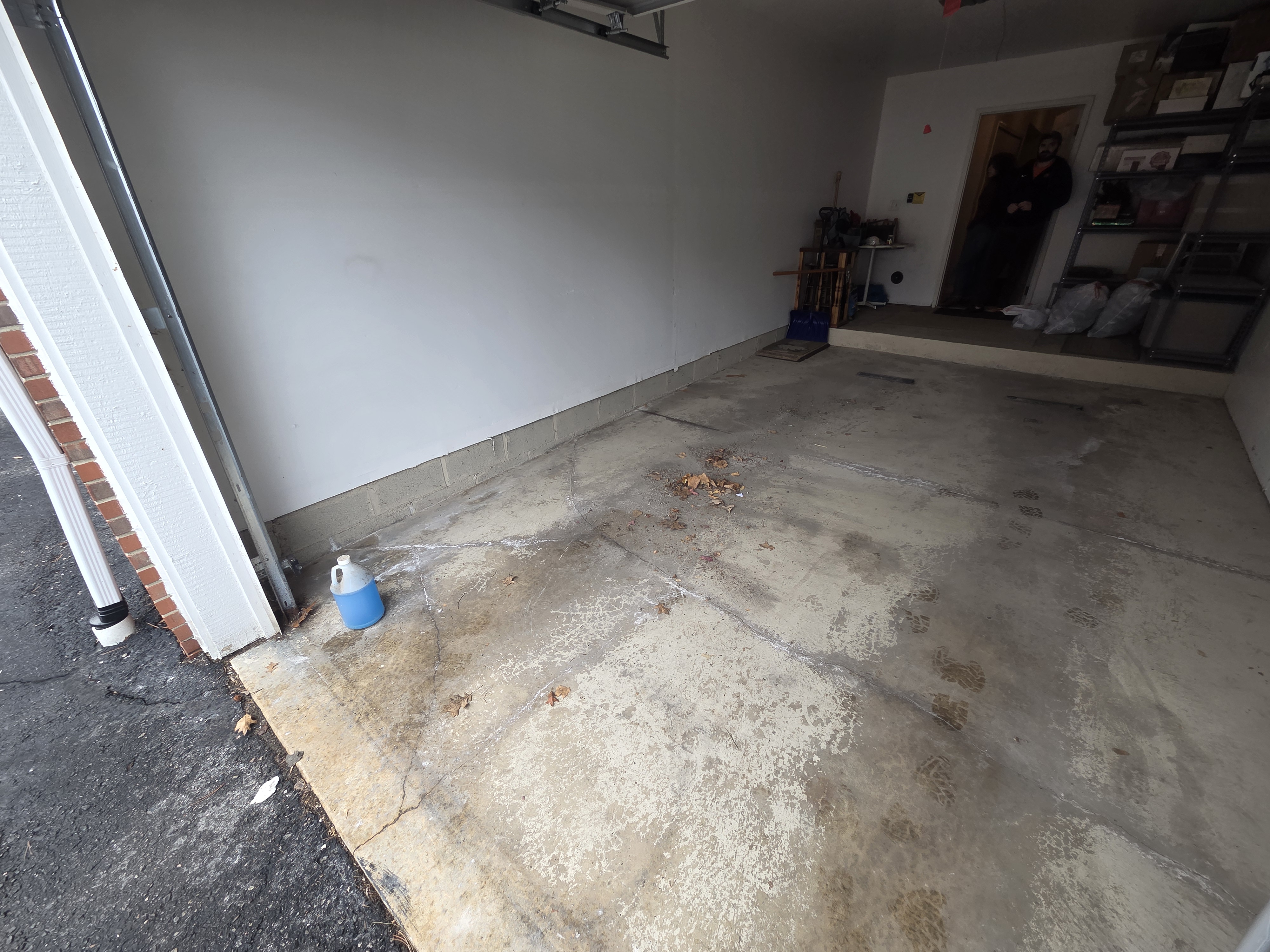 Garage after