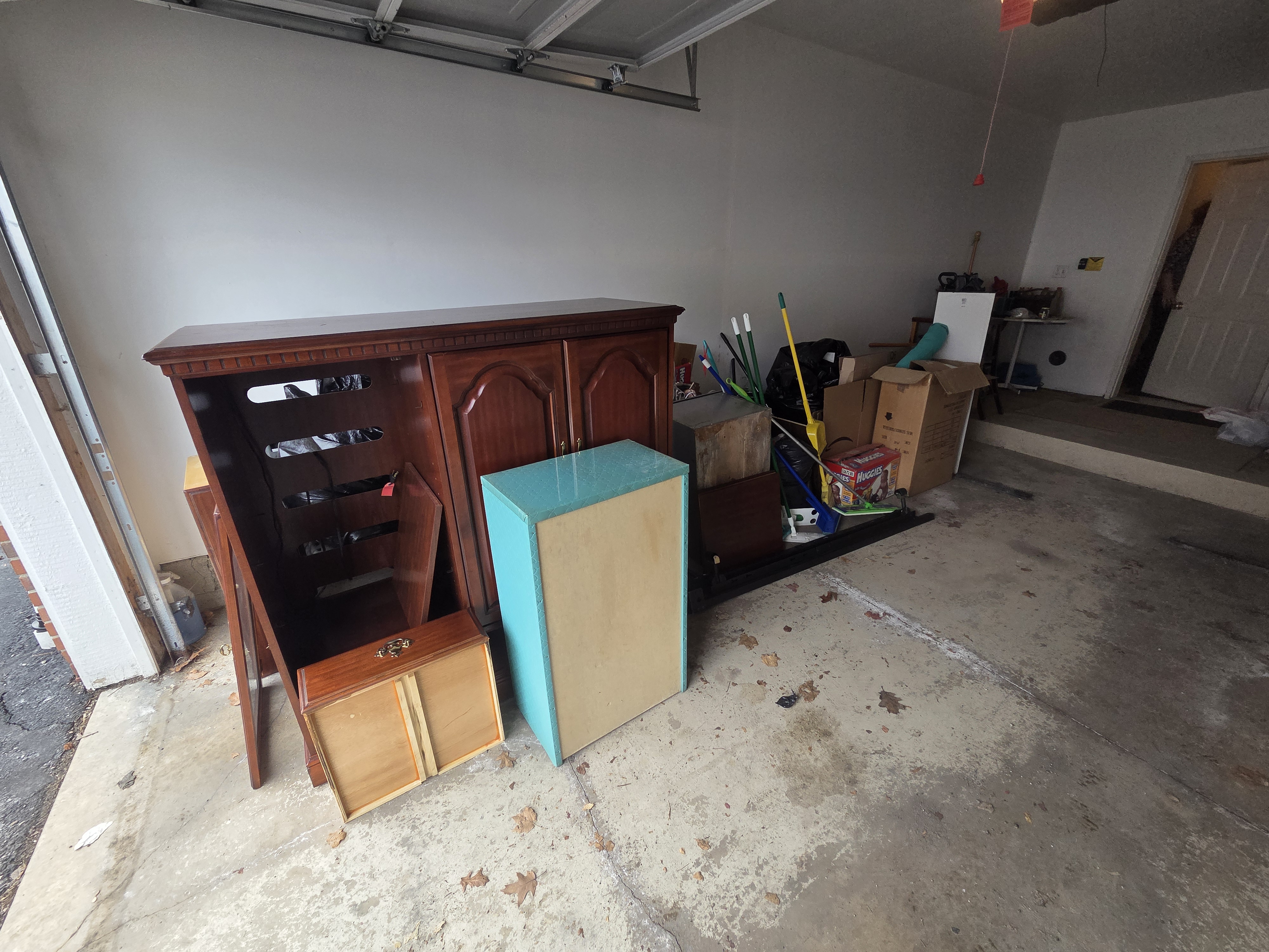 Garage before