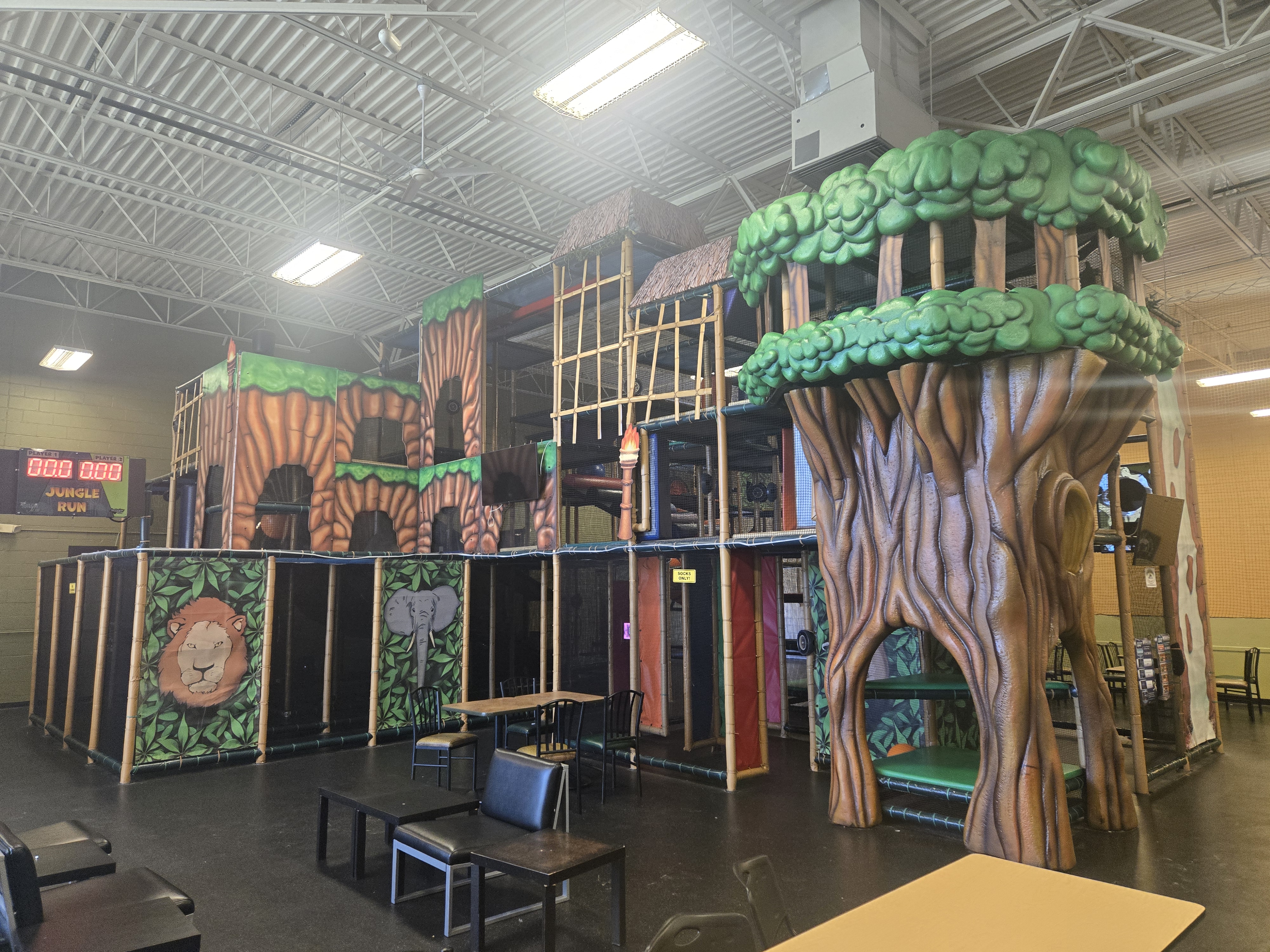 Playscape before